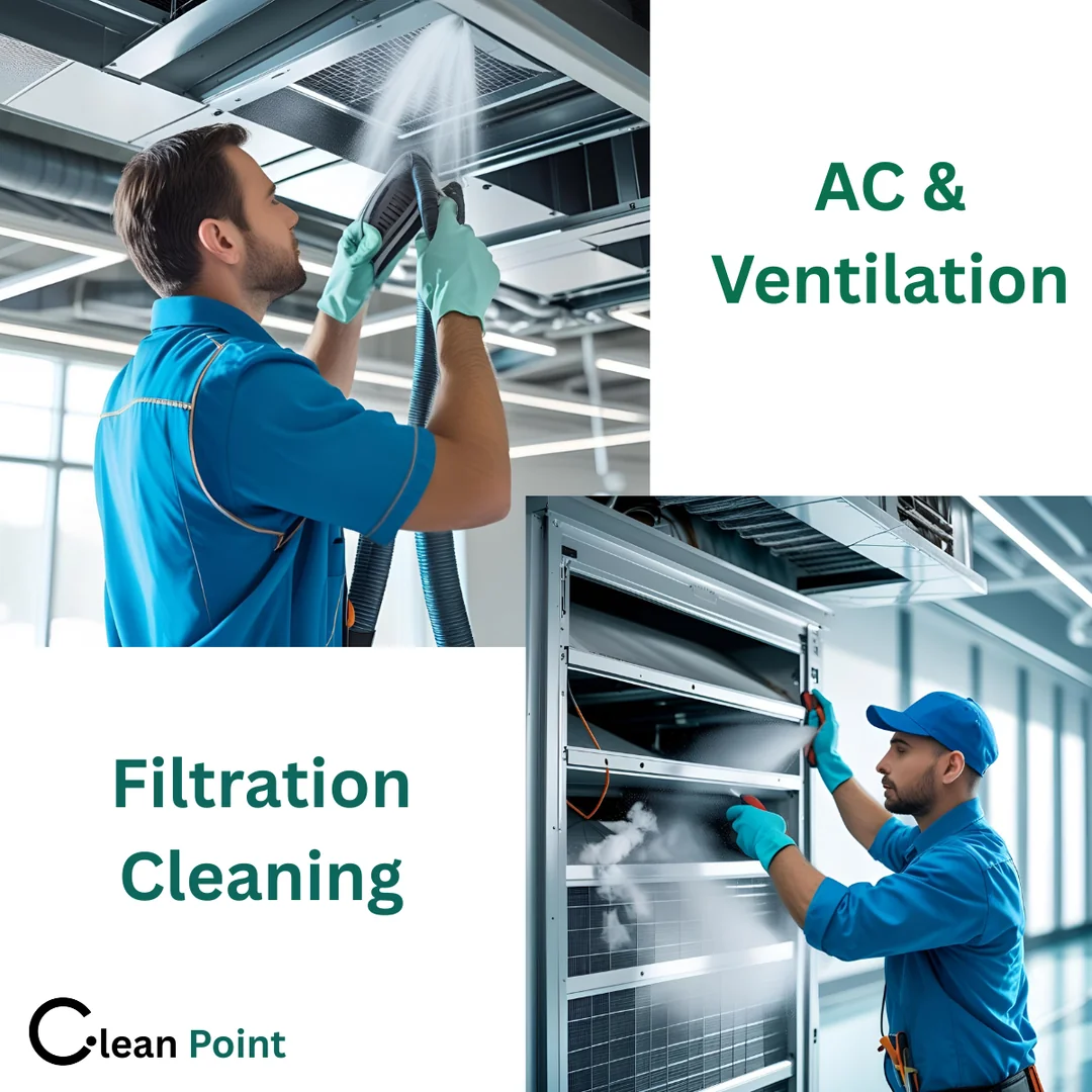 AC, Ventilation & Filtration Cleaning